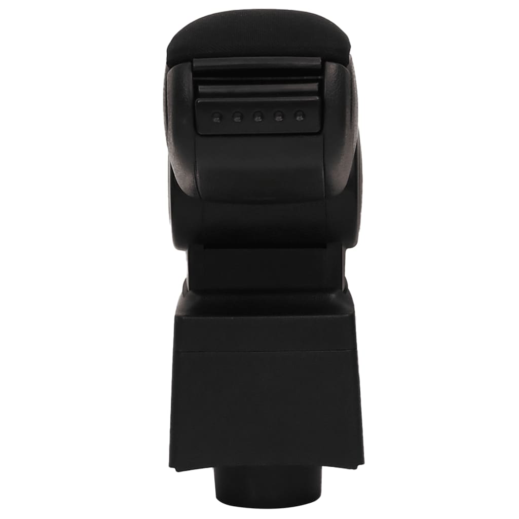 Naslon za ruke za automobil crni 12 x 34 x (35 - 47) cm ABS