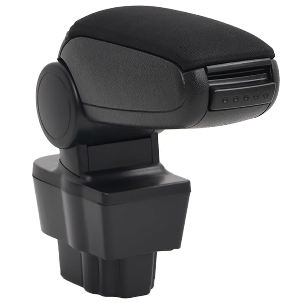 Naslon za ruke za automobil crni 12 x 37 x (31 - 48) cm ABS