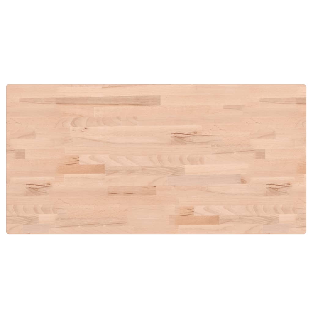 Stolna ploča 80x40x1,5 cm pravokutna od masivne bukovine