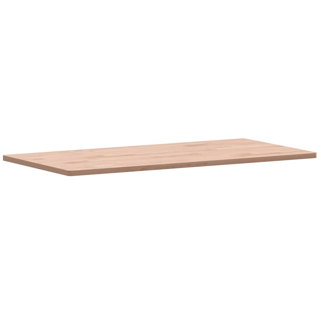 Stolna ploča 100x50x1,5 cm pravokutna od masivne bukovine