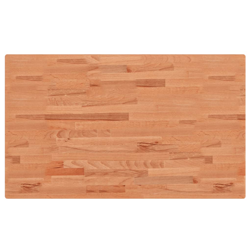 Stolna ploča 100x60x1,5 cm pravokutna od masivne bukovine