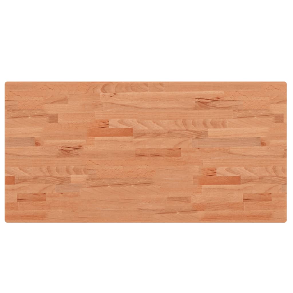 Stolna ploča 100 x 50 x 2,5 cm pravokutna od masivne bukovine