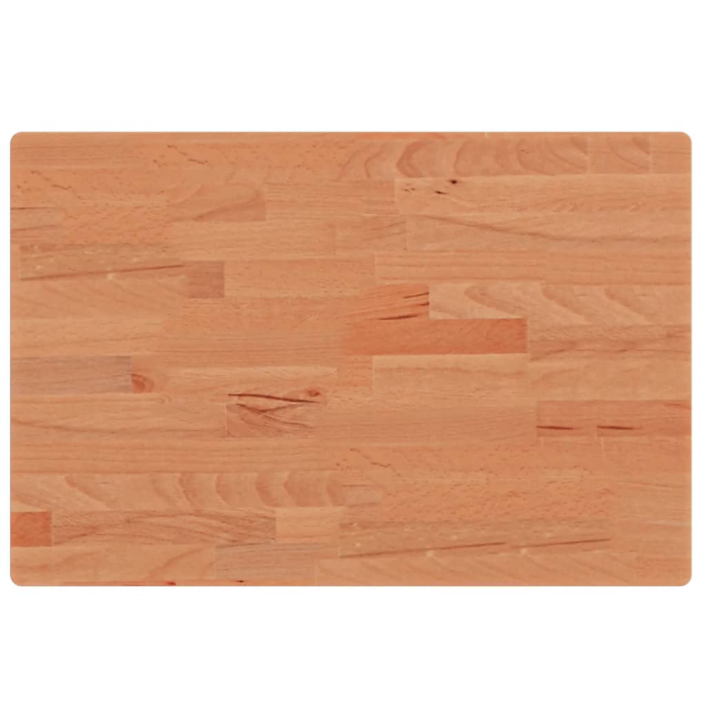 Stolna ploča 60x40x2,5 cm pravokutna od masivne bukovine