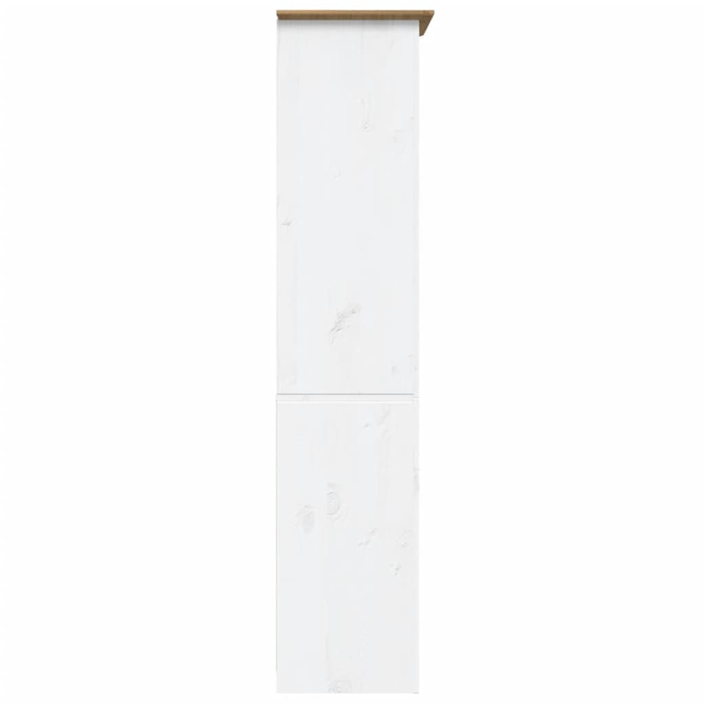 Regal za knjige BODO smeđi 82x40x173 cm od masivne borovine