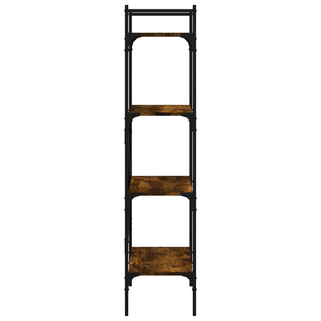 Regal za knjige 4 razine boja hrasta 56x31,5x138,5 cm drveni