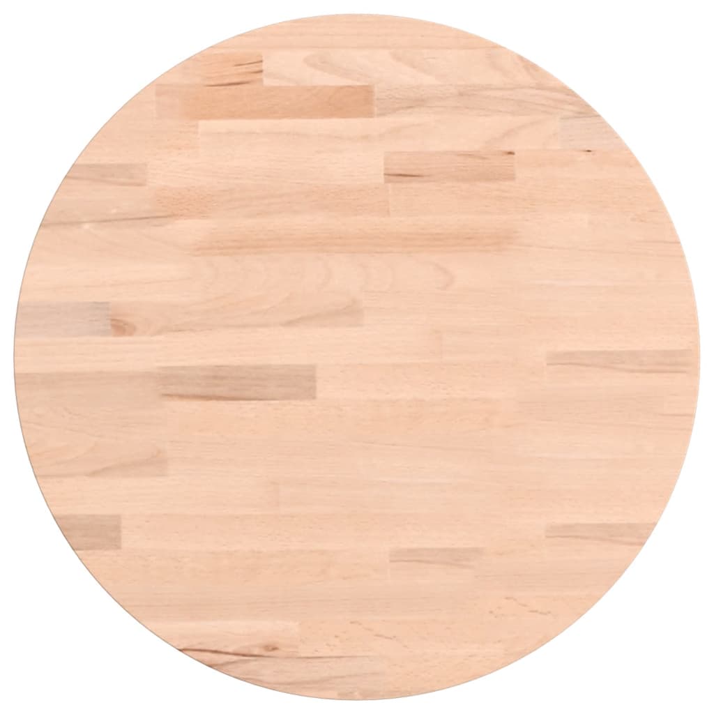 Stolna ploča Ø40x4 cm okrugla od masivne bukovine