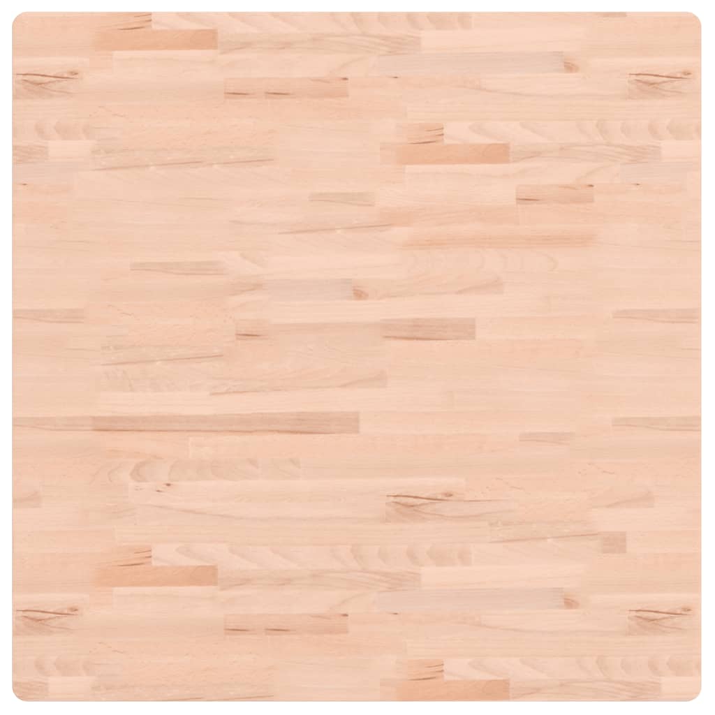 Stolna ploča 90x90x1,5 cm četvrtasta od masivne bukovine