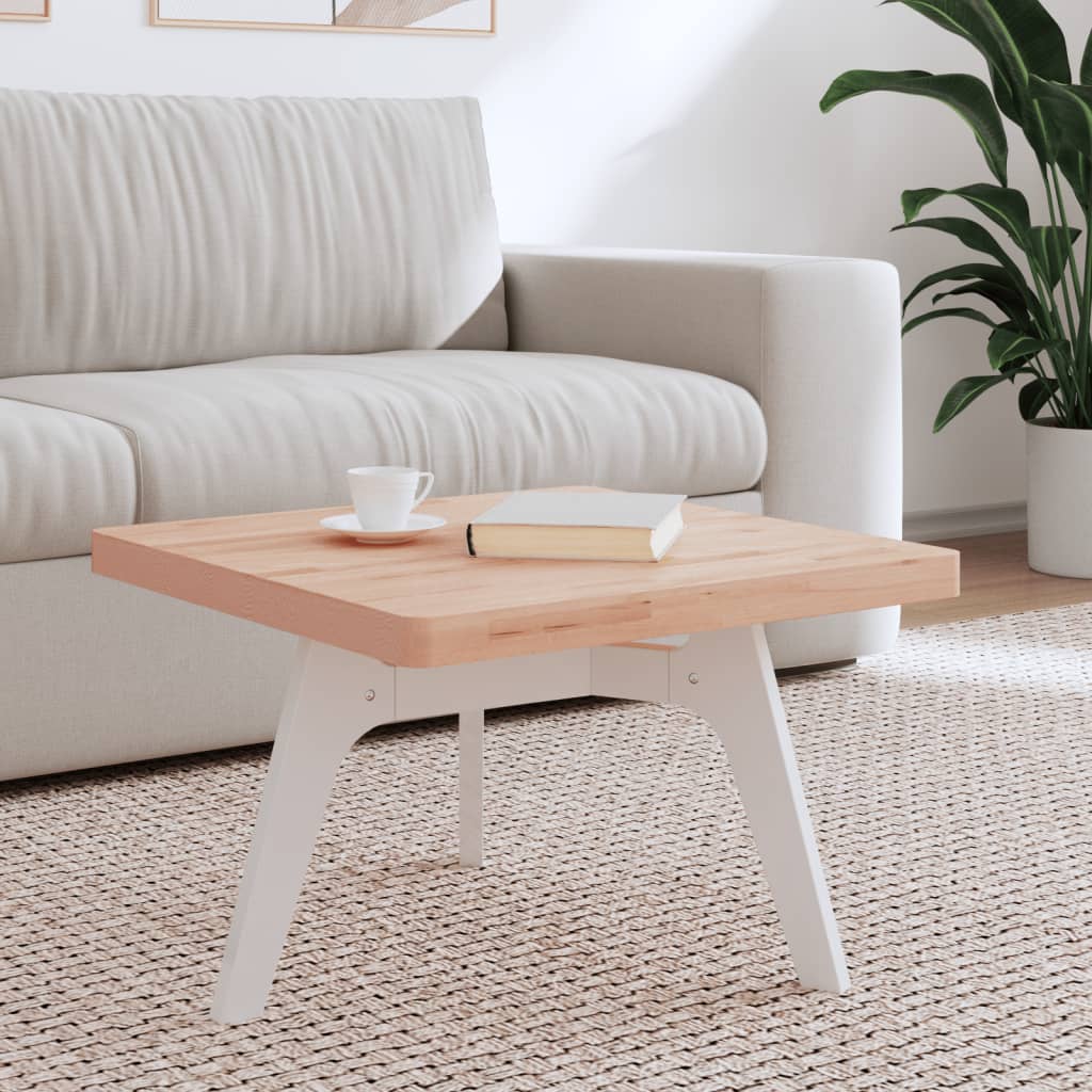 Stolna ploča 60 x 60 x 4 cm četvrtasta od masivne bukovine