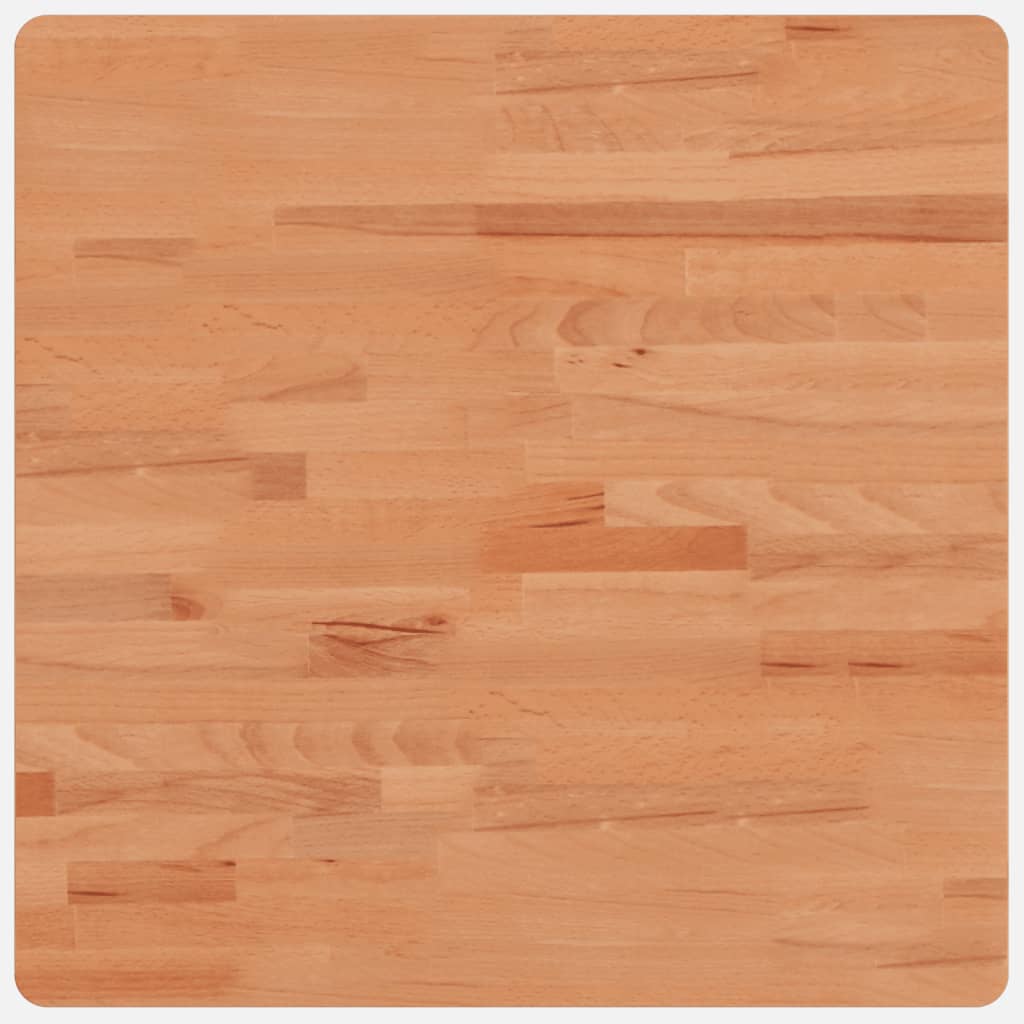 Stolna ploča 60 x 60 x 4 cm četvrtasta od masivne bukovine