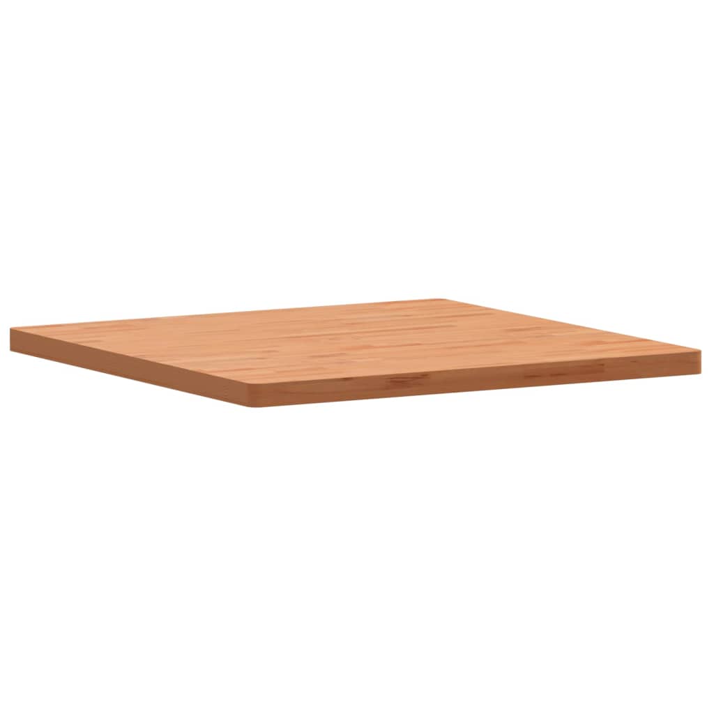 Stolna ploča 90 x 90 x 4 cm četvrtasta od masivne bukovine