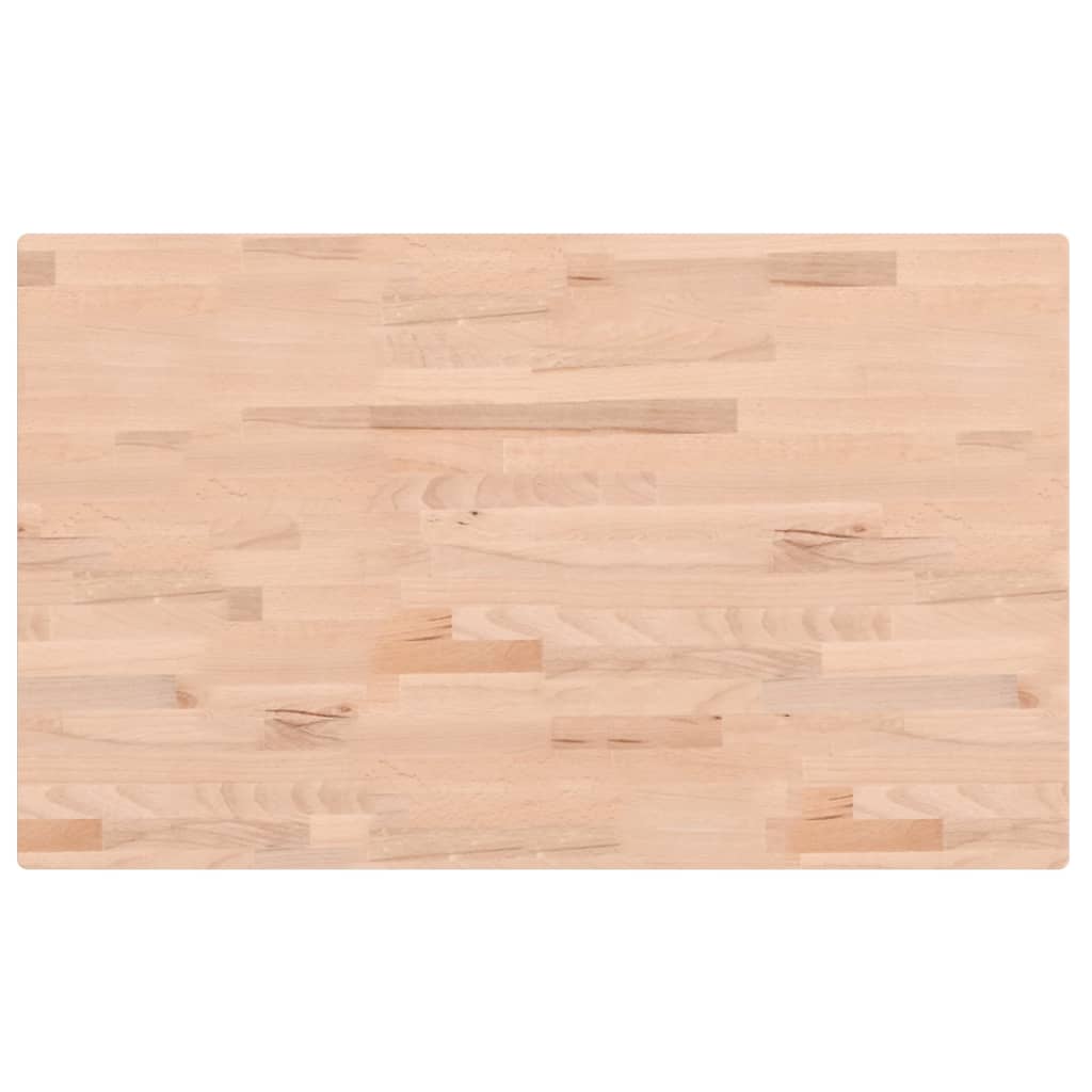 Kupaonska radna ploča 100 x 60 x 2,5 cm masivna bukovina