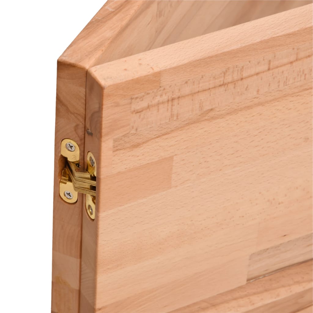 Ploča za radni stol 200 x 55 x 2,5 cm od masivne bukovine