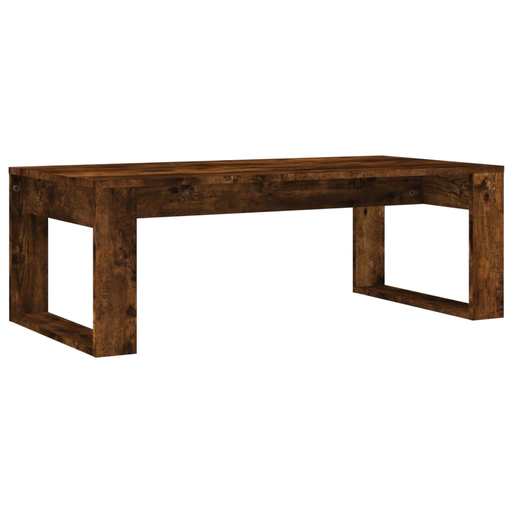 Stolić za kavu boja hrasta 102 x 50 x 35 cm konstruirano drvo