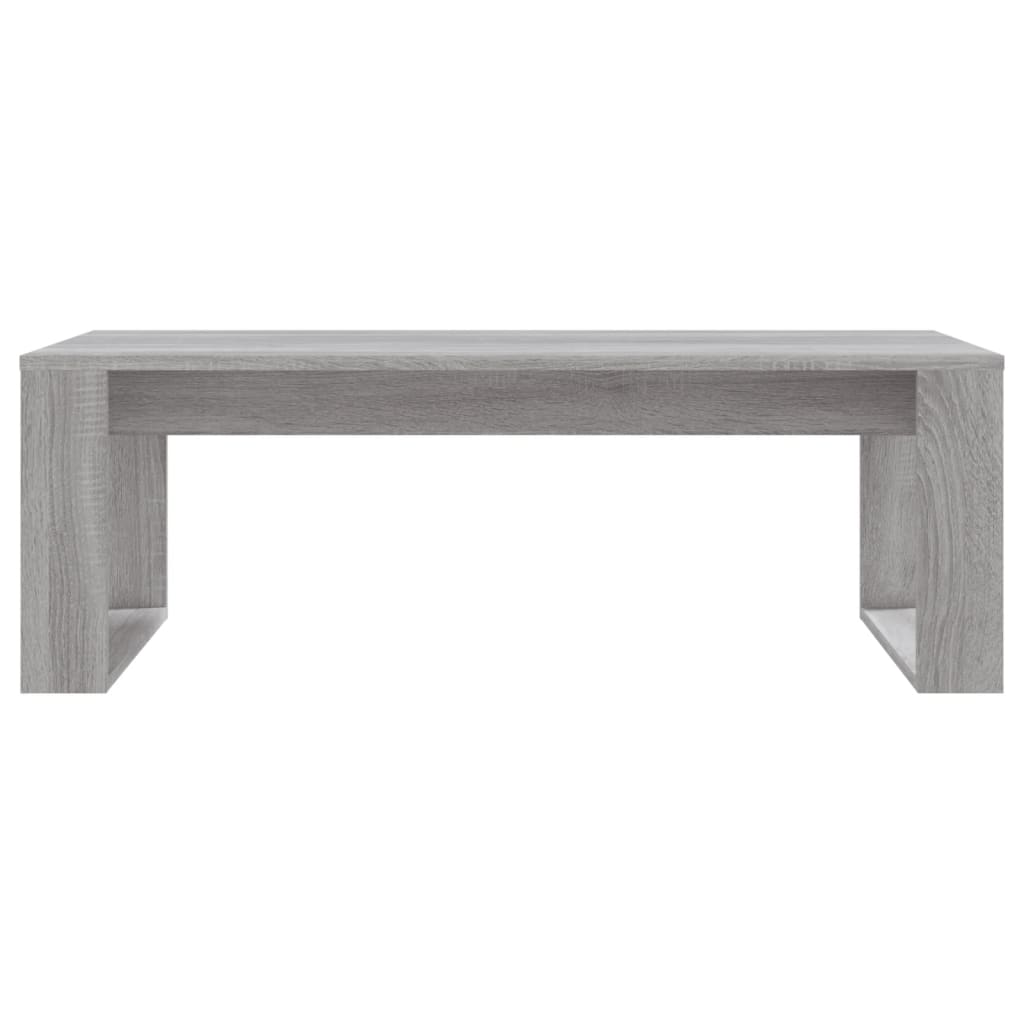 Stolić za kavu boja sivog hrasta 102x50x35 cm konstruirano drvo