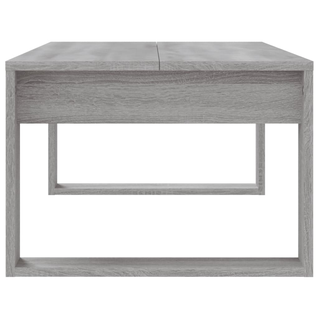 Stolić za kavu boja sivog hrasta 102x50x35 cm konstruirano drvo