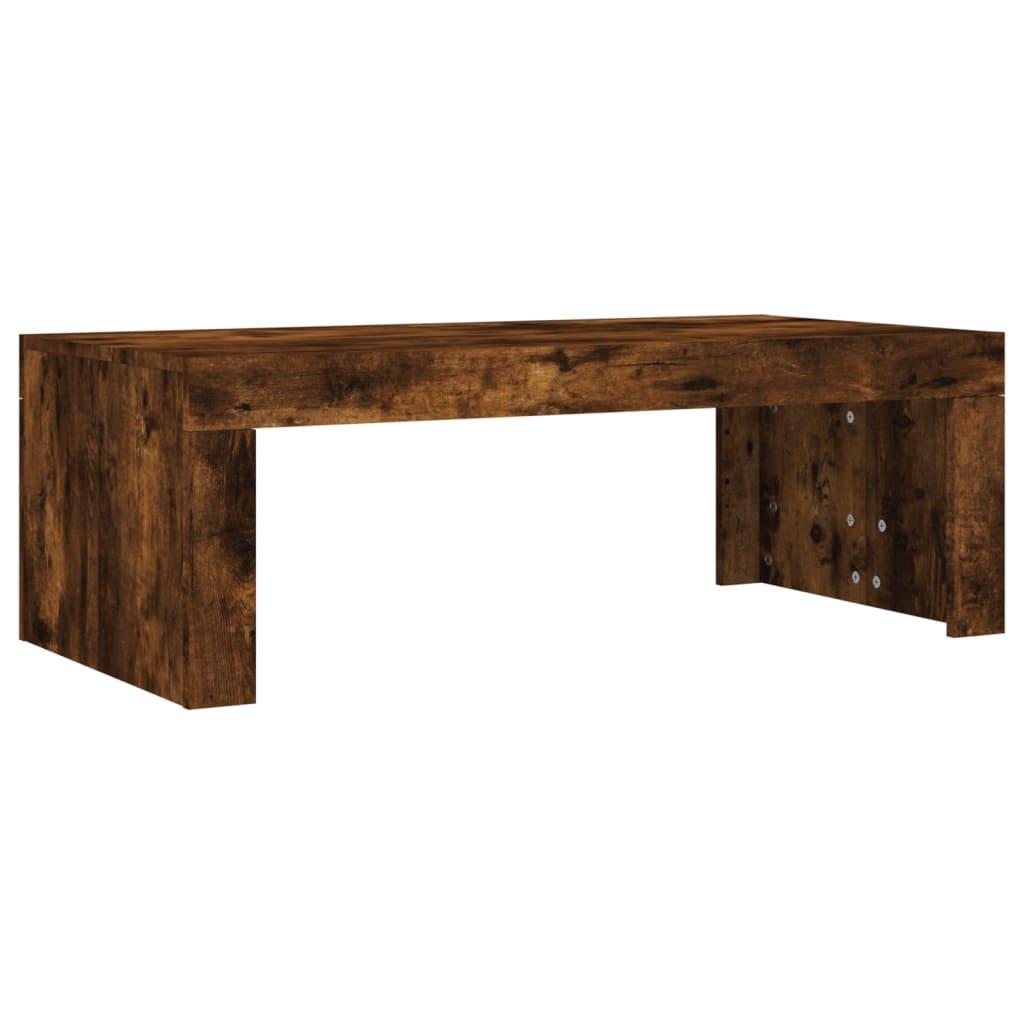 Stolić za kavu boja hrasta 102x50x36 cm konstruirano drvo