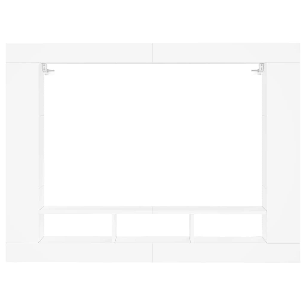 TV ormarić bijeli 152 x 22 x 113 cm od konstruiranog drva