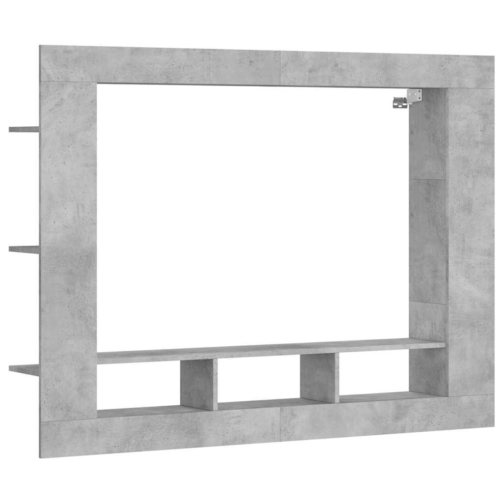 TV ormarić boja betona 152 x 22 x 113 cm od konstruiranog drva
