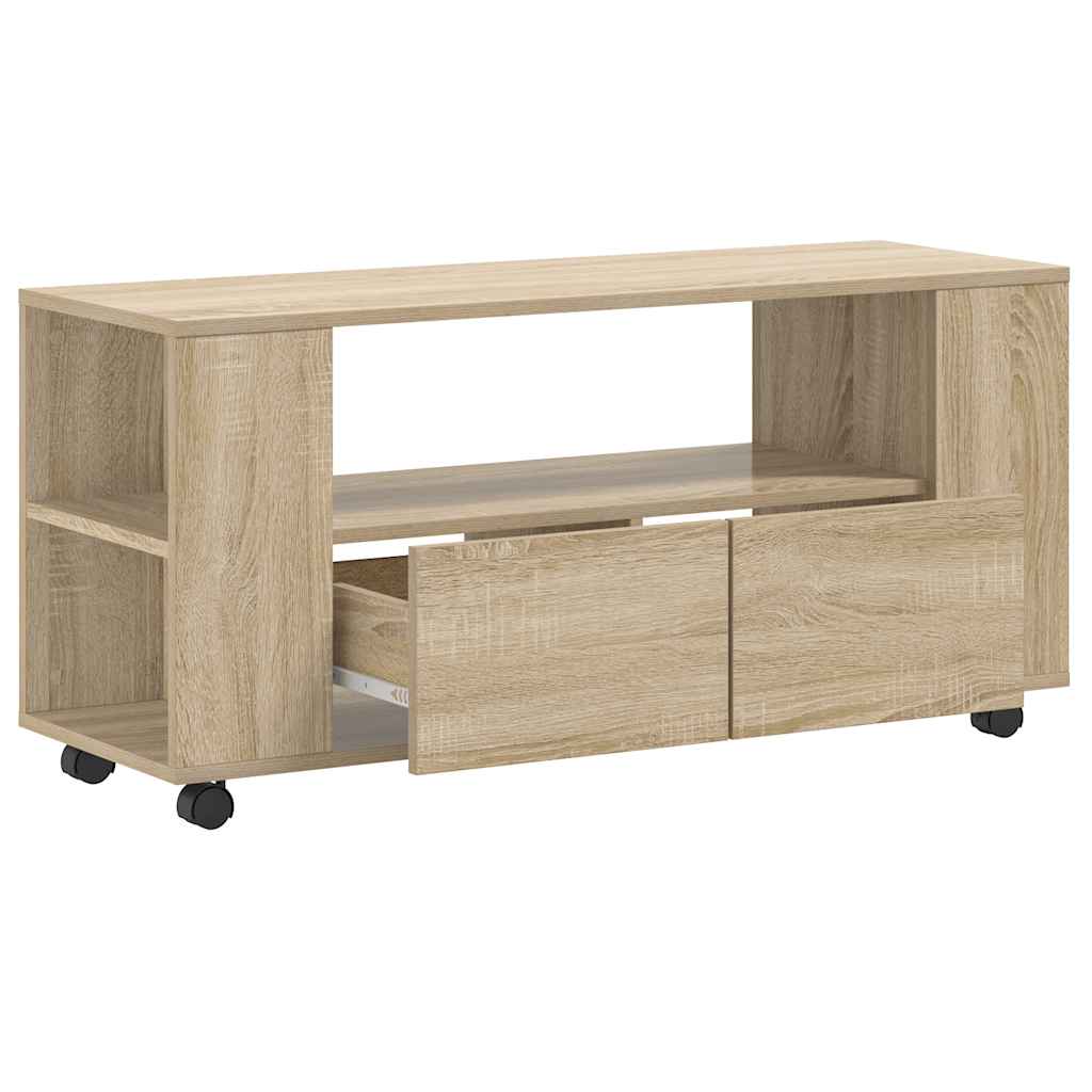 TV ormarić boja hrasta sonome 102x34,5x43 cm konstruirano drvo