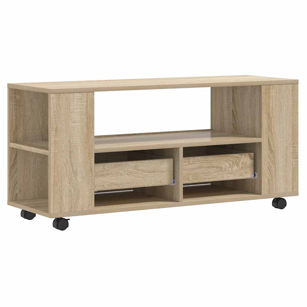 TV ormarić boja hrasta sonome 102x34,5x43 cm konstruirano drvo