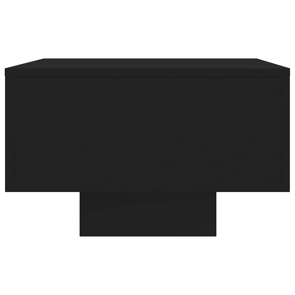 Stolić za kavu crni 100 x 49,5 x 31 cm od konstruiranog drva