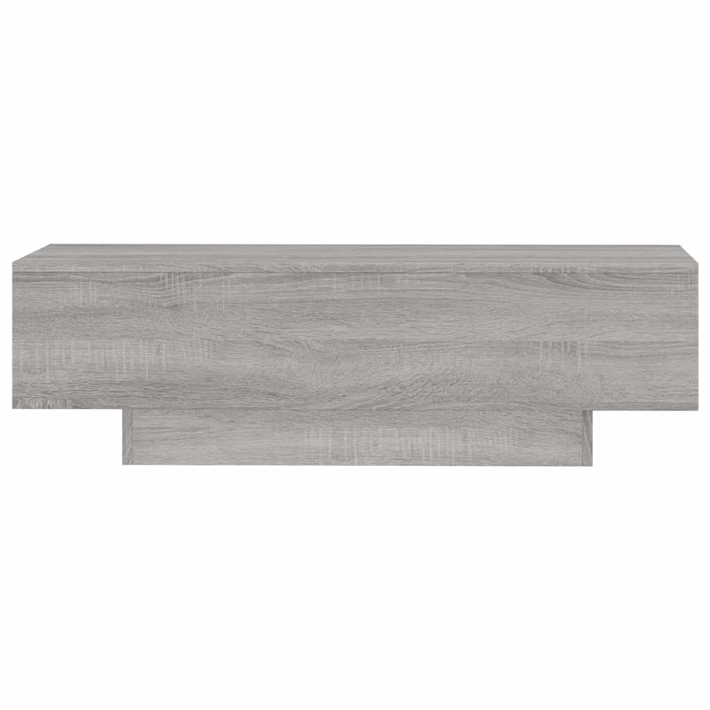 Stolić za kavu boja hrasta 100 x 49,5 x 31 cm konstruirano drvo