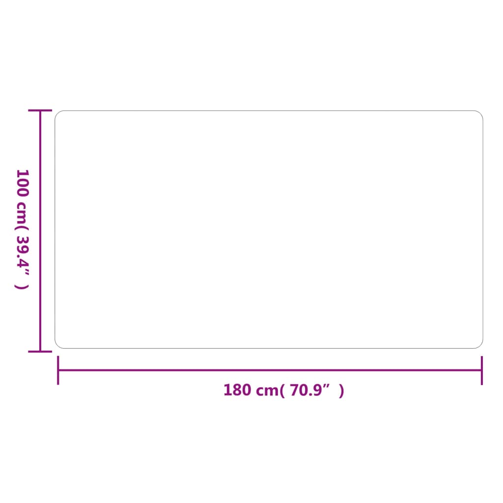 Tepih-staza antracit 100 x 180 cm