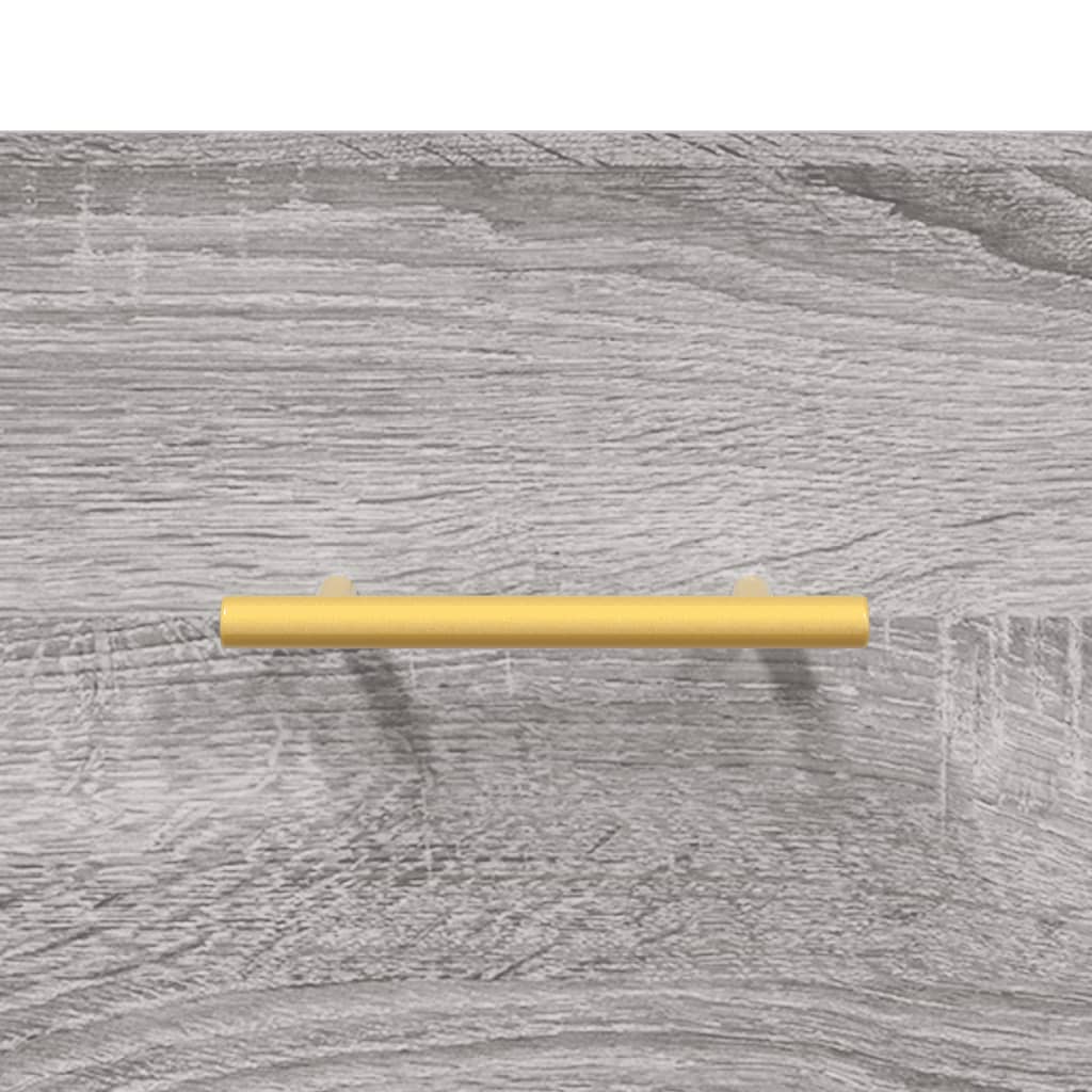Visoka komoda siva sonome 69,5x34x180 cm od konstruiranog drva