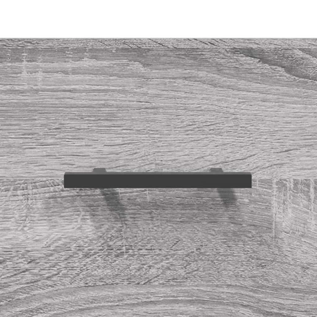 Visoka komoda siva sonome 69,5x34x180 cm od konstruiranog drva