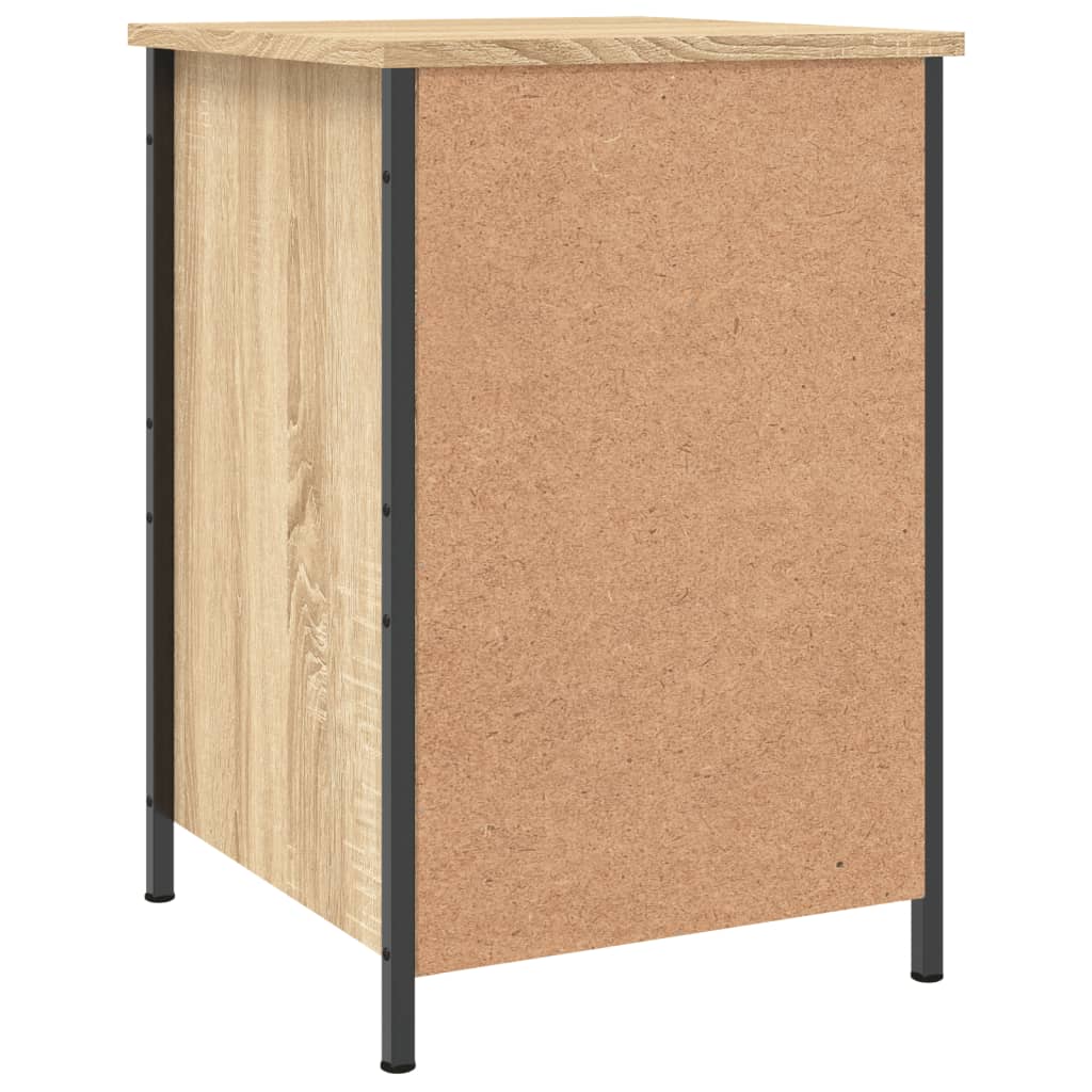 Noćni ormarići 2 kom boja hrasta 40x42x60 cm konstruirano drvo