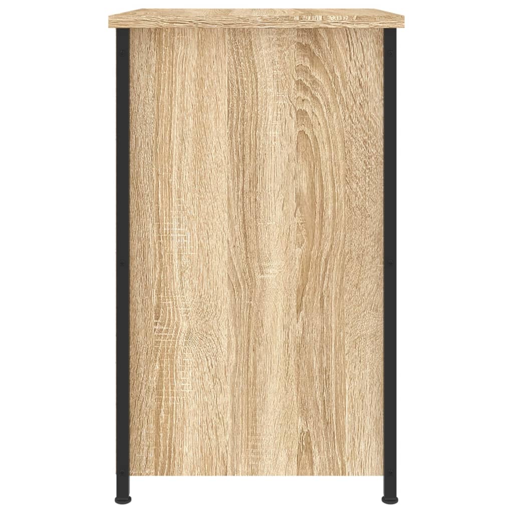 Noćni ormarići 2 kom boja hrasta 40x36x60 cm konstruirano drvo