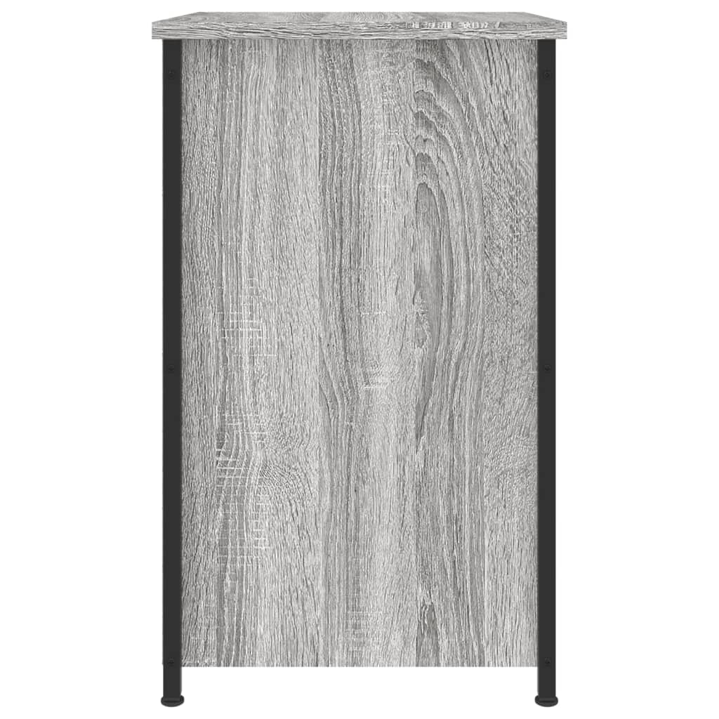 Noćni ormarići 2 kom boja hrasta 40x36x60 cm konstruirano drvo