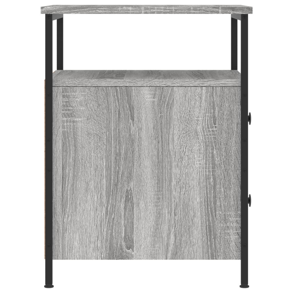 Noćni ormarići 2 kom boja hrasta 44x45x60 cm konstruirano drvo