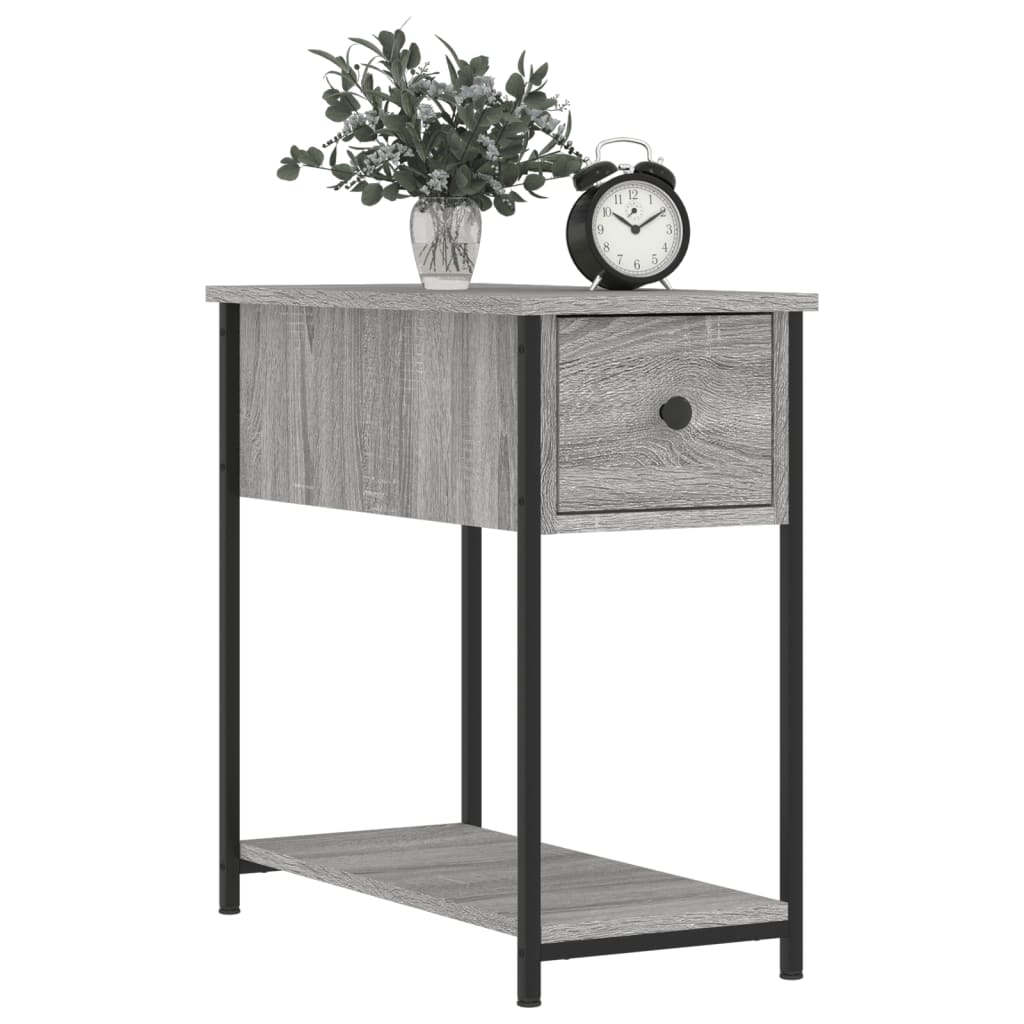 Noćni ormarići 2 kom boja hrasta 30x60x60 cm konstruirano drvo