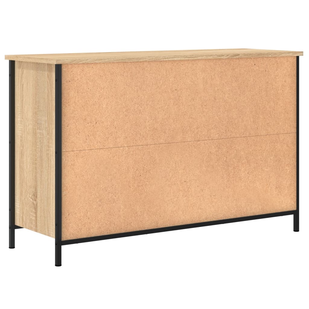 TV ormarić boja hrasta sonome 100x35x65 cm konstruirano drvo