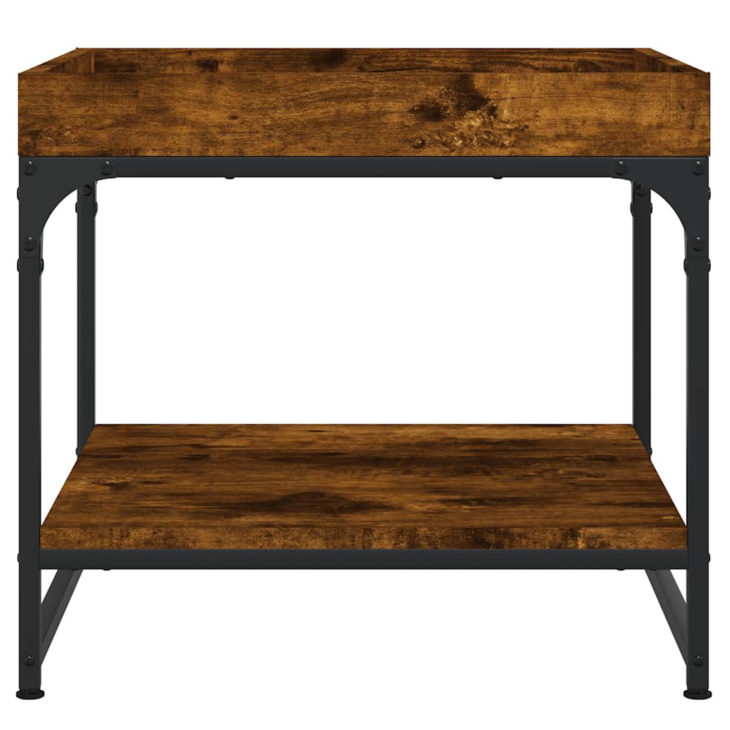 Stolić za kavu boja hrasta 49,5x49,5x45 cm konstruirano drvo