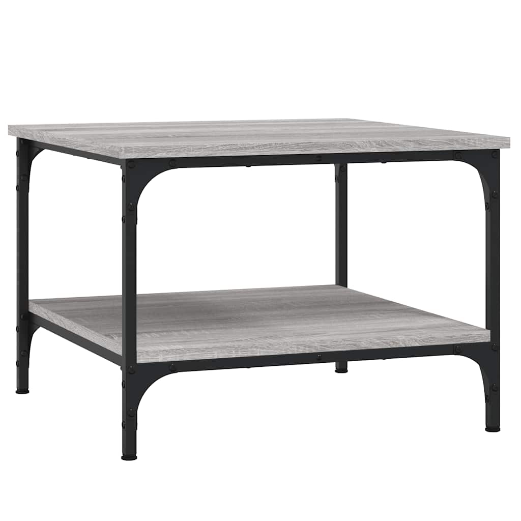 Stolić za kavu boja hrasta 55x55x40 cm konstruirano drvo