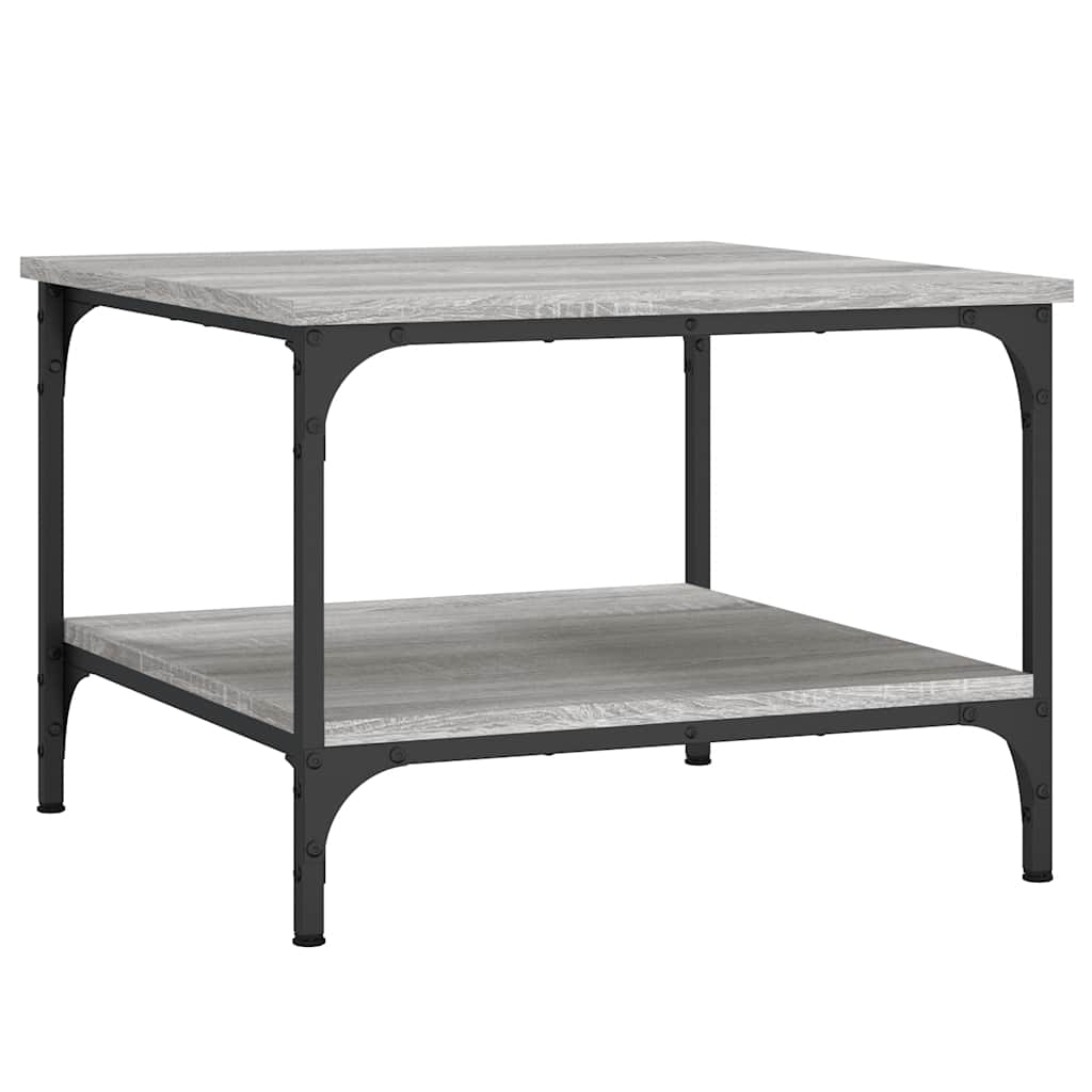 Stolić za kavu boja hrasta 55x55x40 cm konstruirano drvo