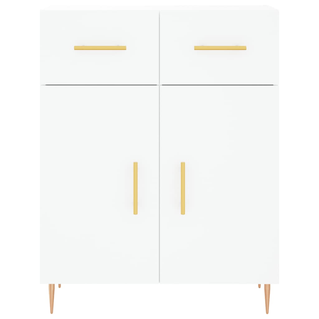 Komoda bijela 69,5x34x90 cm od konstruiranog drva