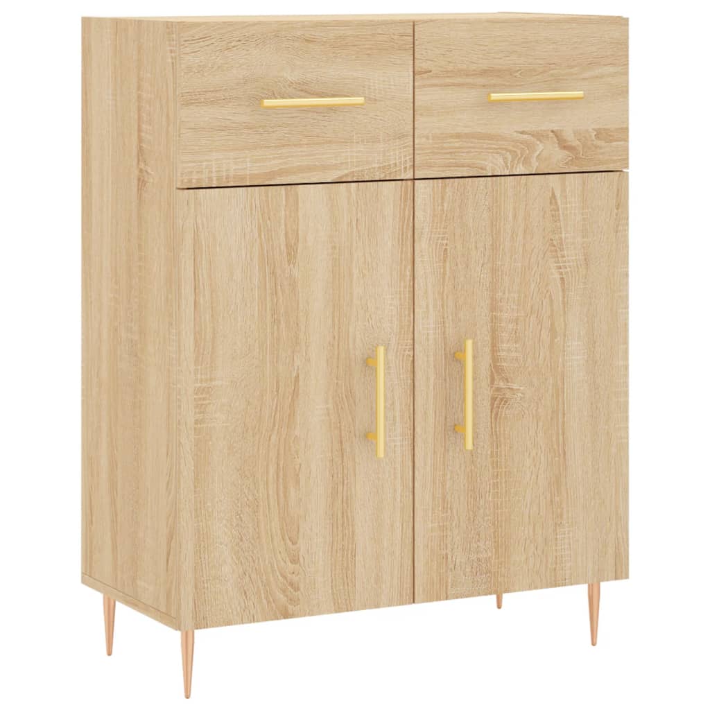 Komoda boja hrasta sonome 69,5x34x90 cm od konstruiranog drva