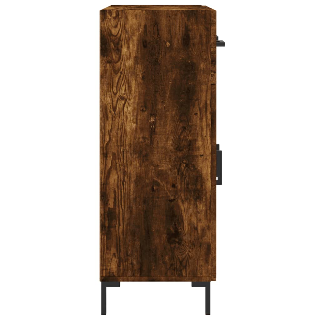 Komoda boja dimljenog hrasta 69,5x34x90 cm konstruirano drvo