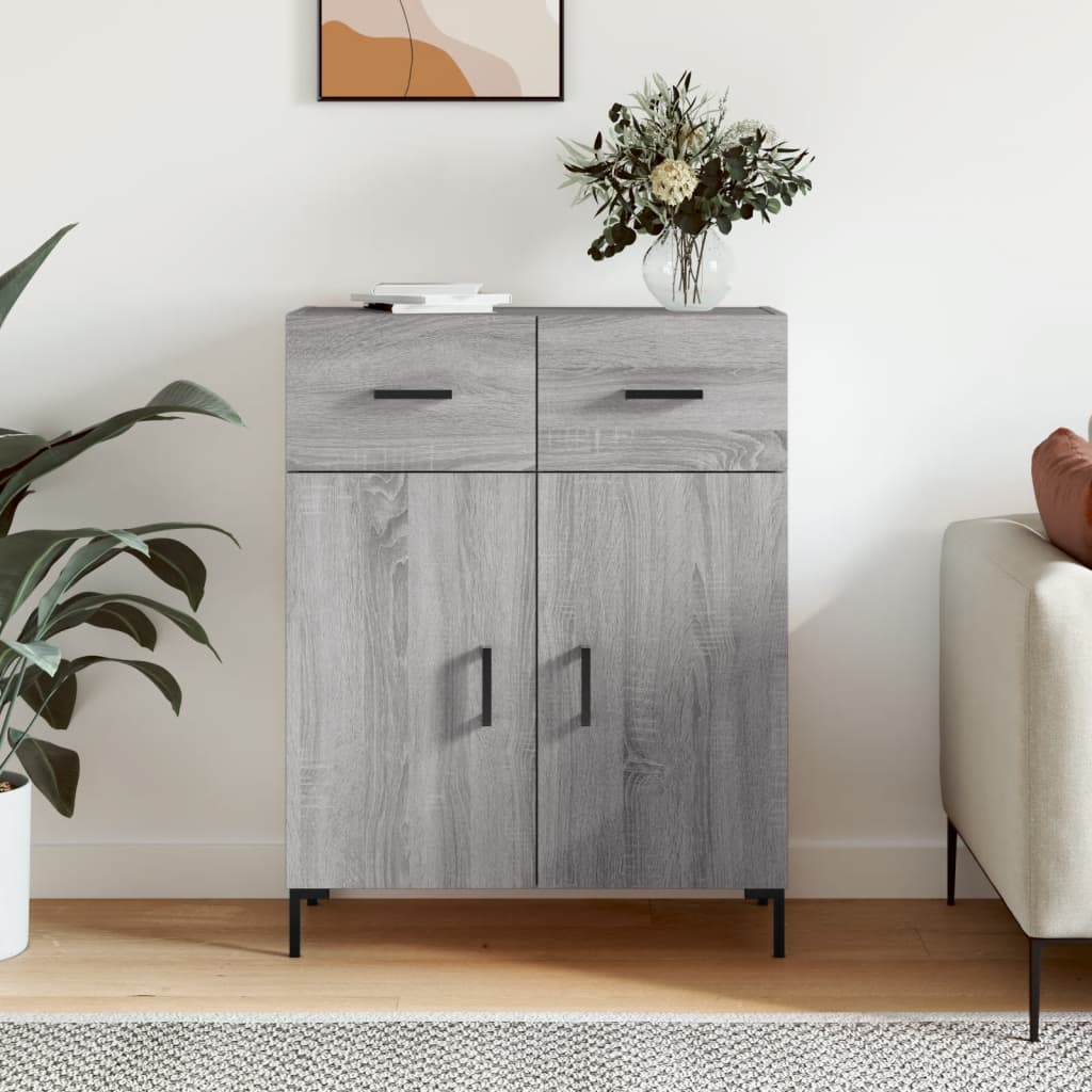 Komoda boja hrasta sonome 69,5 x 34 x 90 cm konstruirano drvo