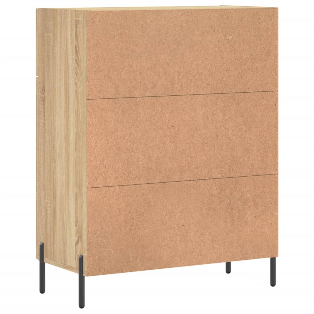 Komoda boja hrasta sonome 69,5x34x90 cm od konstruiranog drva