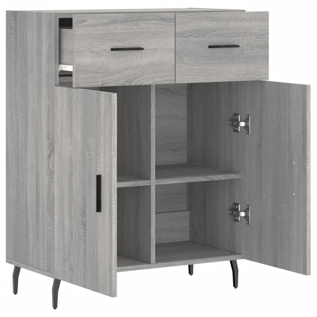 Komoda boja hrasta sonome 69,5 x 34 x 90 cm konstruirano drvo