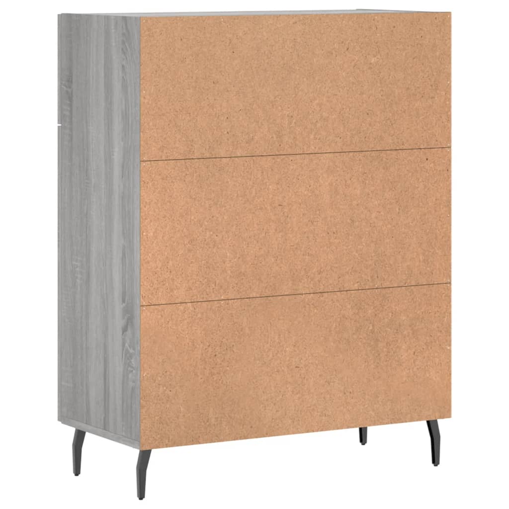 Komoda boja hrasta sonome 69,5 x 34 x 90 cm konstruirano drvo