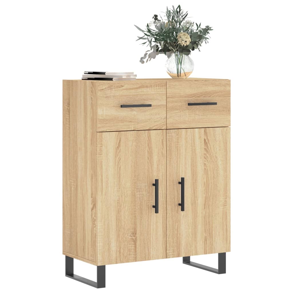 Komoda boja hrasta sonome 69,5x34x90 cm od konstruiranog drva
