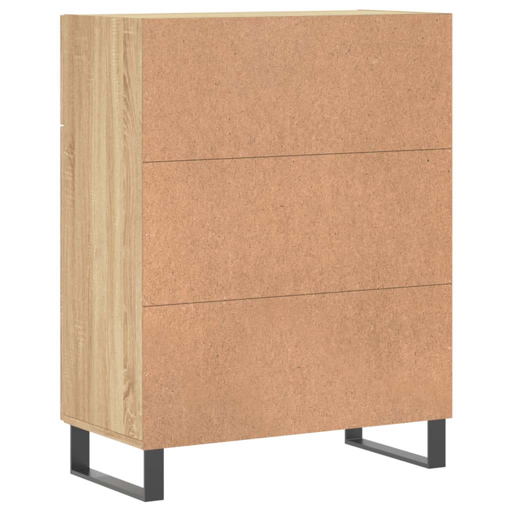 Komoda boja hrasta sonome 69,5x34x90 cm od konstruiranog drva