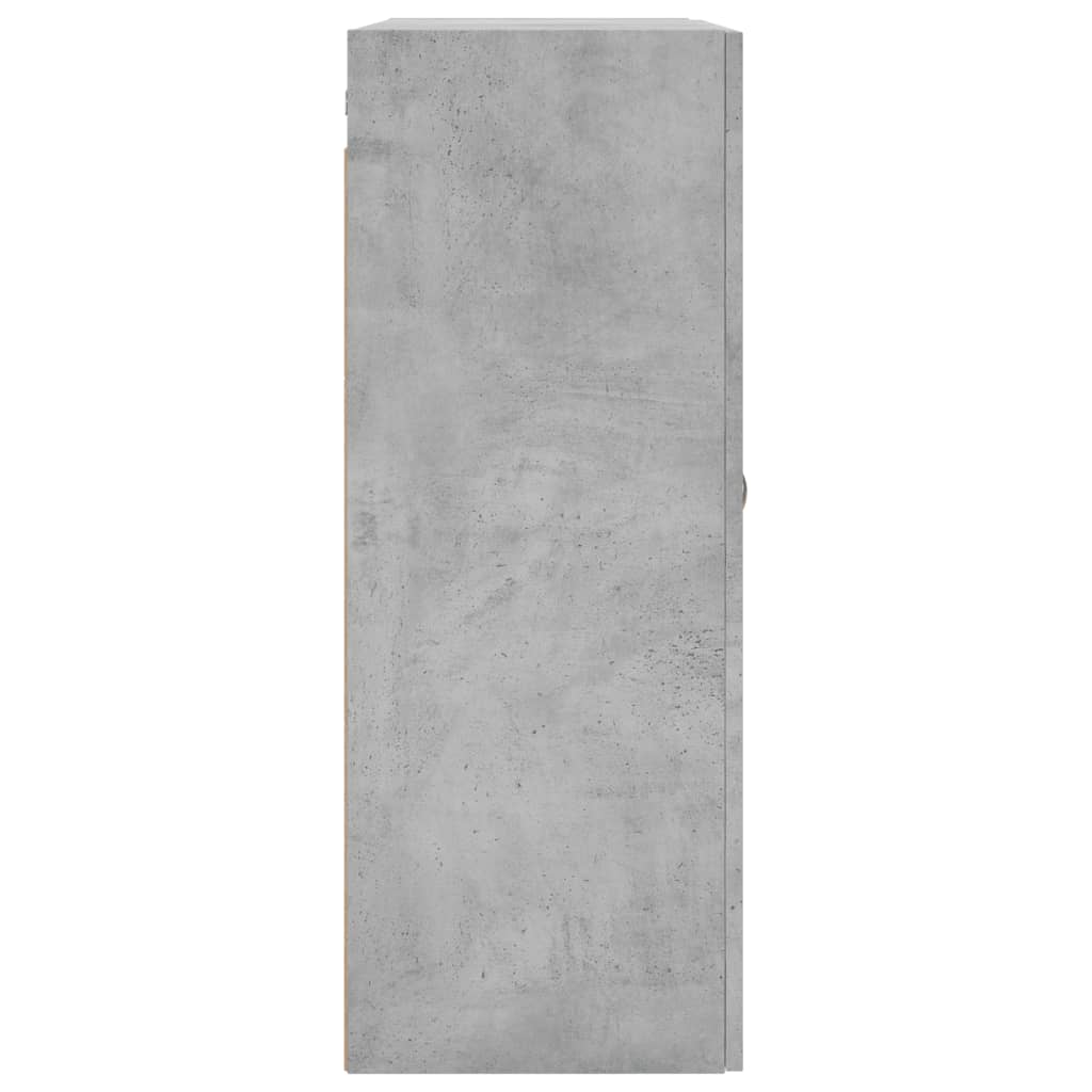 Zidni ormarić siva boja betona 69,5 x 34 x 90 cm