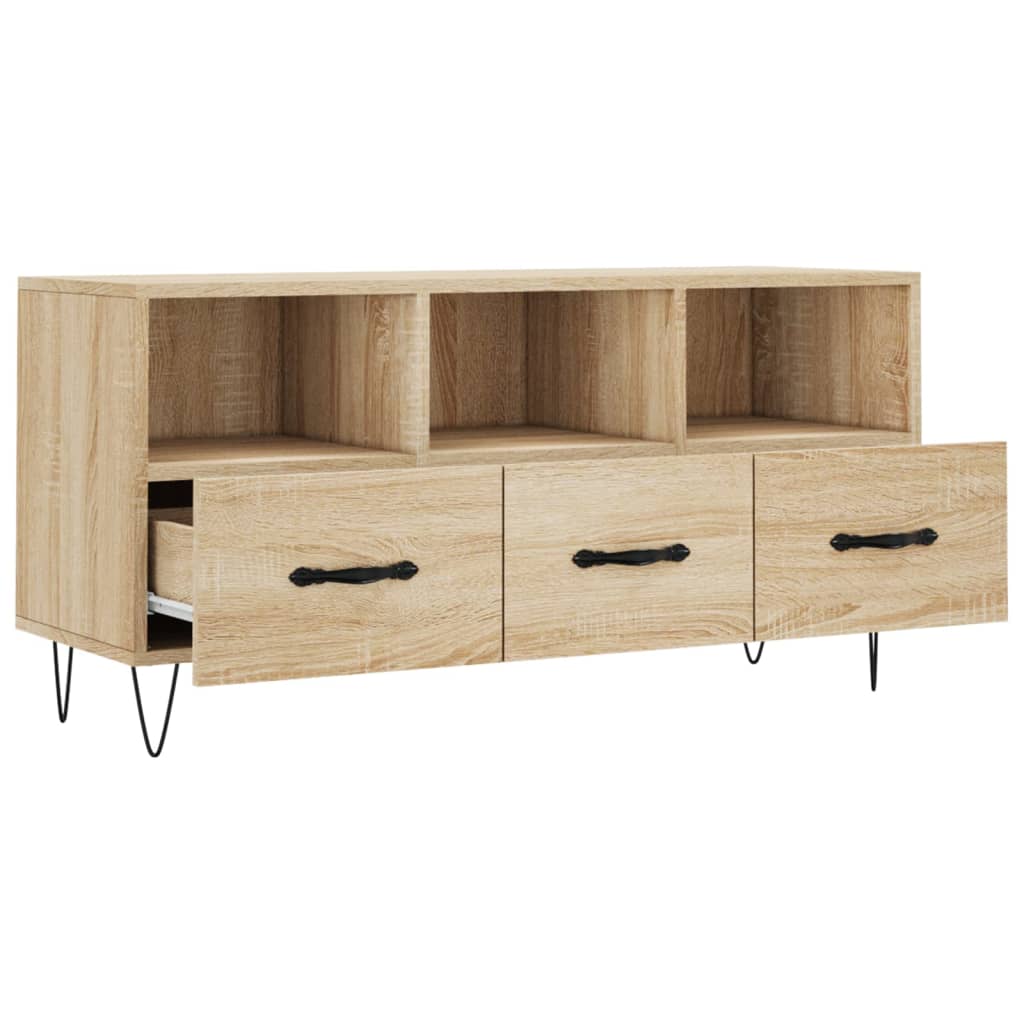TV ormarić boja hrasta sonome 102x36x50 cm konstruirano drvo
