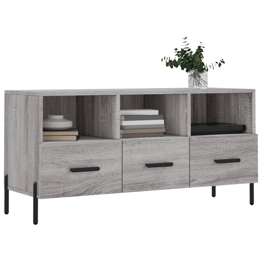 TV ormarić boja hrasta sonome 102x36x50 cm konstruirano drvo